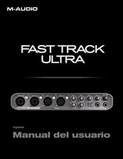 M-Audio FAST TRACK ULTRA Manual Del Usuario