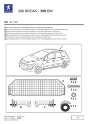 Peugeot 9412.33 Instrucciones De Montaje