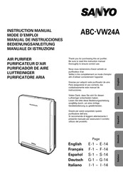 Sanyo ABC-VW24A Manual De Instrucciones