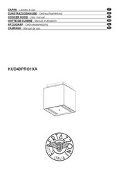 Bertazzoni KUD40PRO1XA Manual De Uso