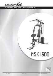 Everfit MSK 500 Manual De Instrucciones