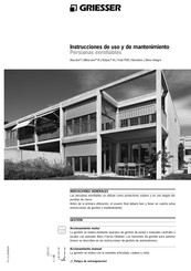 Griesser Renobloc Instrucciones De Uso Y De Mantenimiento