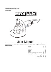 KREBS MAXPRO MPPO1200/180VC Manual Del Usuario