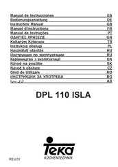 Teka DPL 110 ISLA Manual De Instrucciones