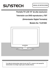 Sunstech TLXI1650 Manual De Instrucciones