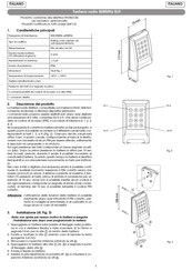 FAAC KP 868 SLH Manual Del Usuario