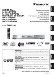 Panasonic DVD-S100 Instrucciones De Funcionamiento