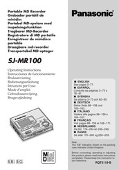 Panasonic SJ-MR100 Instrucciones De Funcionamiento