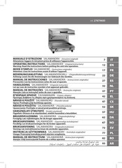 BERTO'S SA/E60 Manual De Instrucciones