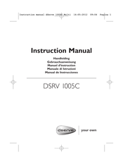 dServe DSRV 1005C Manual De Instrucciones