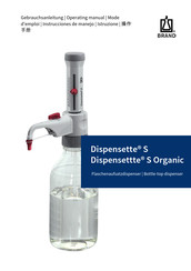 BRAND Dispensettte S Organic Instrucciones De Manejo