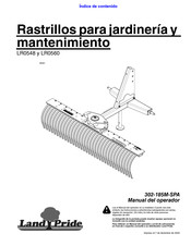 Land Pride LR0560 Manual Del Operador