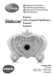 VTech Kidizoom Rapunzel Manual De Instrucciones