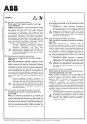 ABB CM-EFS.2 Instrucciones De Montaje