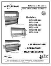 Alto-Shaam HFT2SYS-400 Manual Del Usuario