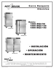 Alto-Shaam 1000-BQ2/192 Instalación Operación Mantenimiento