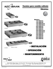 Alto-Shaam 300-HW/D643 Instalación Operación Mantenimiento