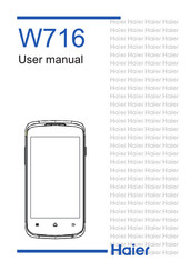 Haier W716 Manual De Usuario