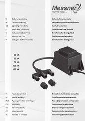 Messner 20 VA Instrucciones De Servicio