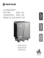 Pentair ULTRATEMP140C Guía Para Instalación Rápida