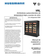 Hussmann VRL2B Manual De Instalación Y Operación