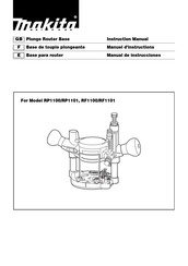 Makita RP1101 Manual De Instrucciones