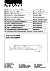 Makita 6706D Manual De Instrucciones