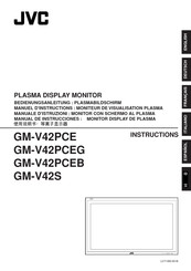 JVC GM-V42PCE Manual De Instrucciones