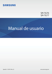 Samsung SM-T670 Manual De Usuario