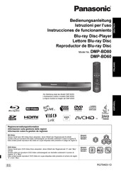 Panasonic DMP-BD60 Instrucciones De Funcionamiento