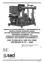 Saci ECI-ED Manual De Funcionamiento Y Mantenimiento