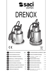 Saci DRENOX 350/12 Manual De Uso