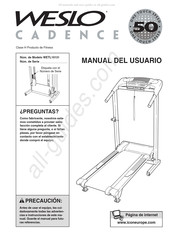 Weslo Cadence 5.0 Manual Del Usuario