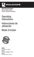 ROLATAPE RT412D Instrucciones De Uso