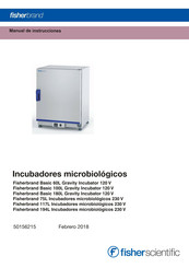 Fisherbrand Basic 60L Gravity Incubator 120 V Manual De Instrucciones