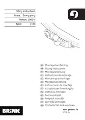 Brink 4123 Instrucciones De Montaje