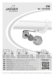 Jaeger VW 12270548 Instrucciones De Montaje