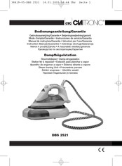 Clatronic DBS 2521 Instrucciones De Servicio