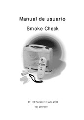 Sibel Smoke Check Manual De Usuario