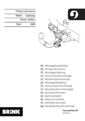 Brink 4585 Instrucciones De Montaje