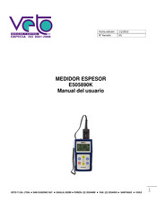 Veto INSPEX E505890K Manual Del Usuario