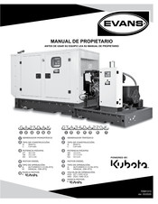 Evans GA27DAK Manual De Propietario