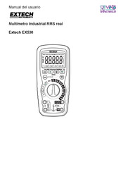 Extech Instruments EX530 Manual Del Usuario