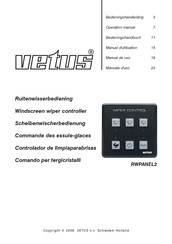 Vetus RWPANEL2 Manual De Uso