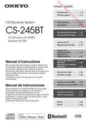 Onkyo CR-245BT Manual De Instrucciones