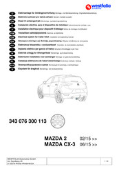 Westfalia Automotive 316 403 300 113 Instrucciones De Montaje