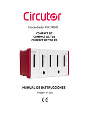 Circutor COMPACT DC TGB RS Manual De Instrucciones