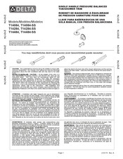 Delta T14084-SS Manual De Instrucciones