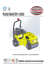 PACLITE Equipment ROAD MASTER 1200D Manual De Operación Y Mantenimiento