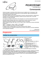 Fujitsu ScanSnap iX500 Manual Del Usuario